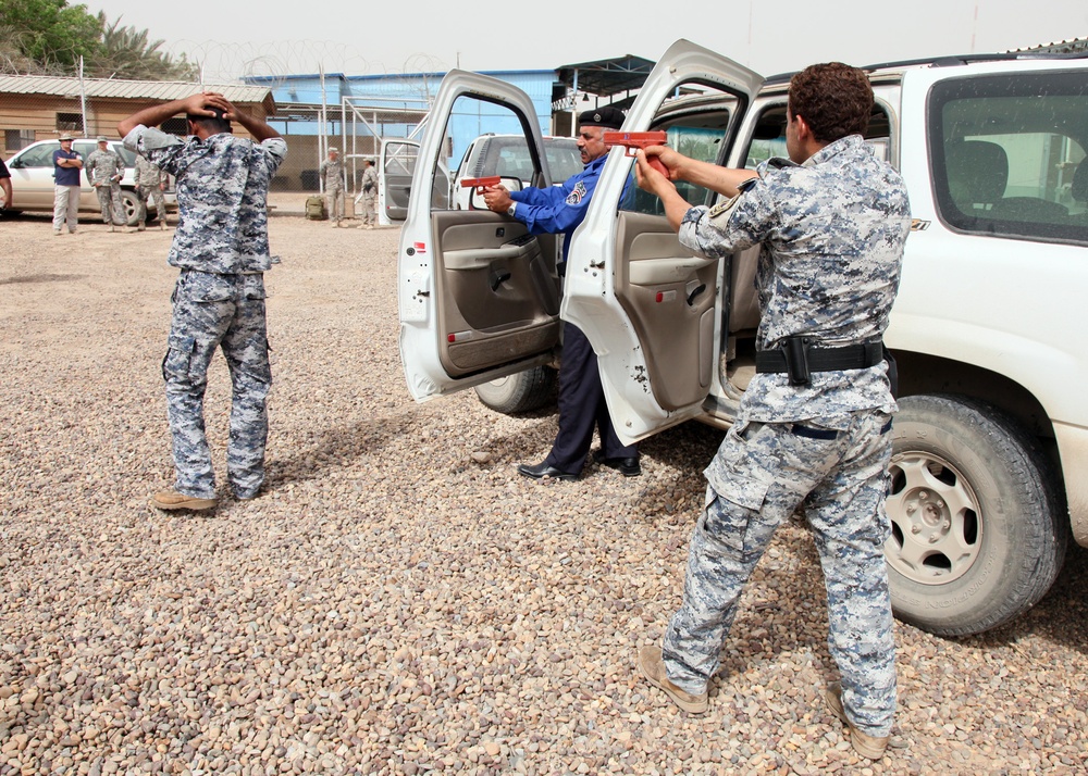 Iraqi police training course