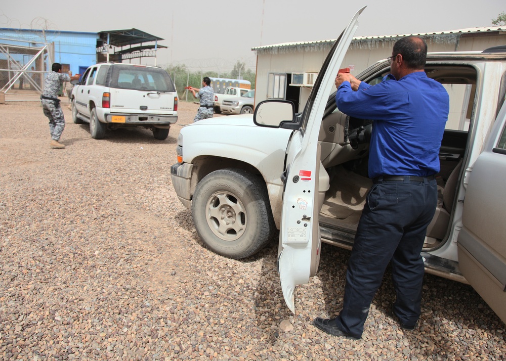 Iraqi police training course