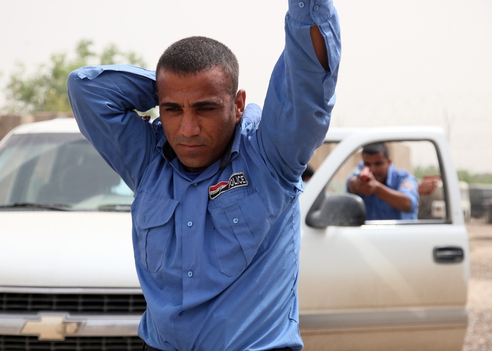 Iraqi police training course