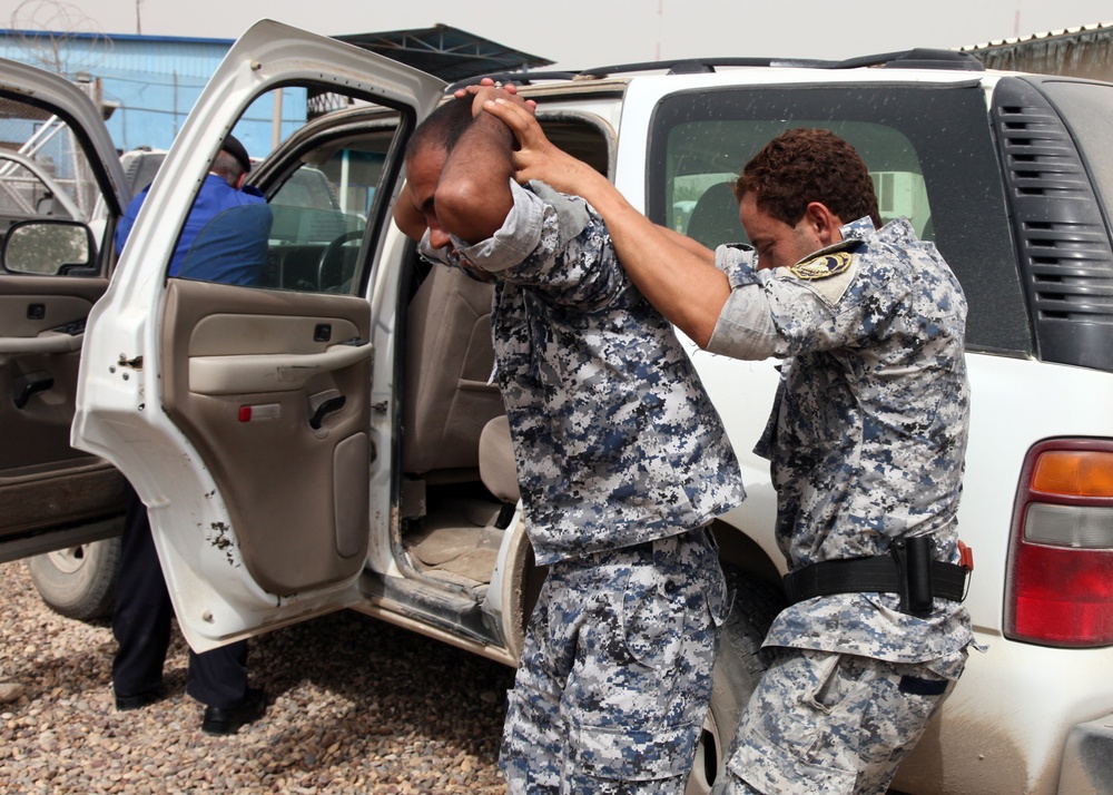 Iraqi police training course