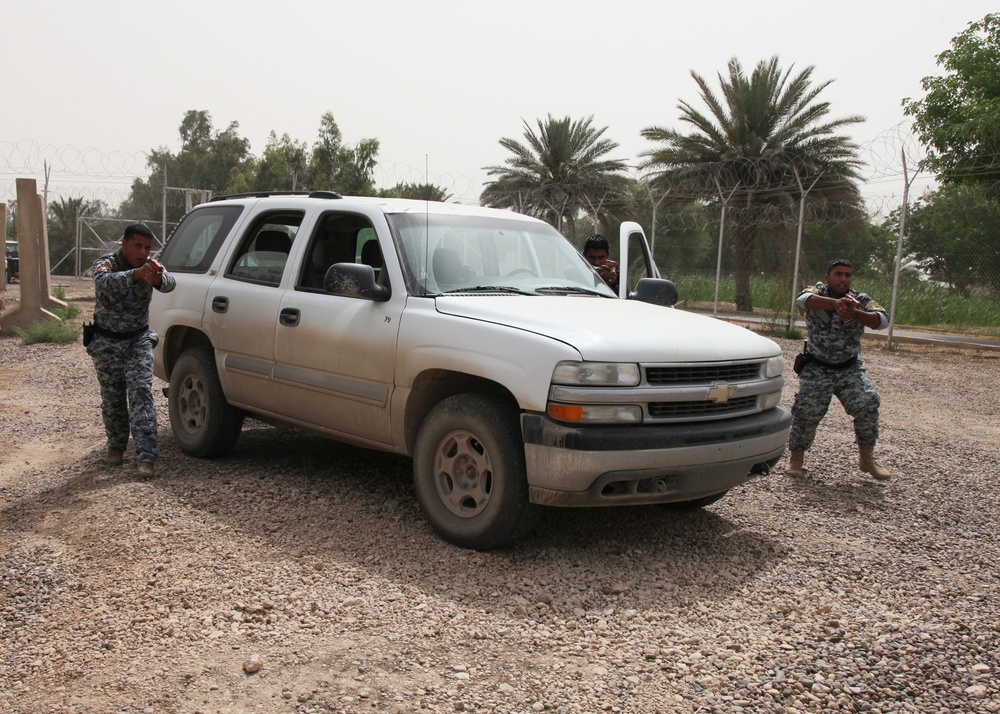 Iraqi police training course