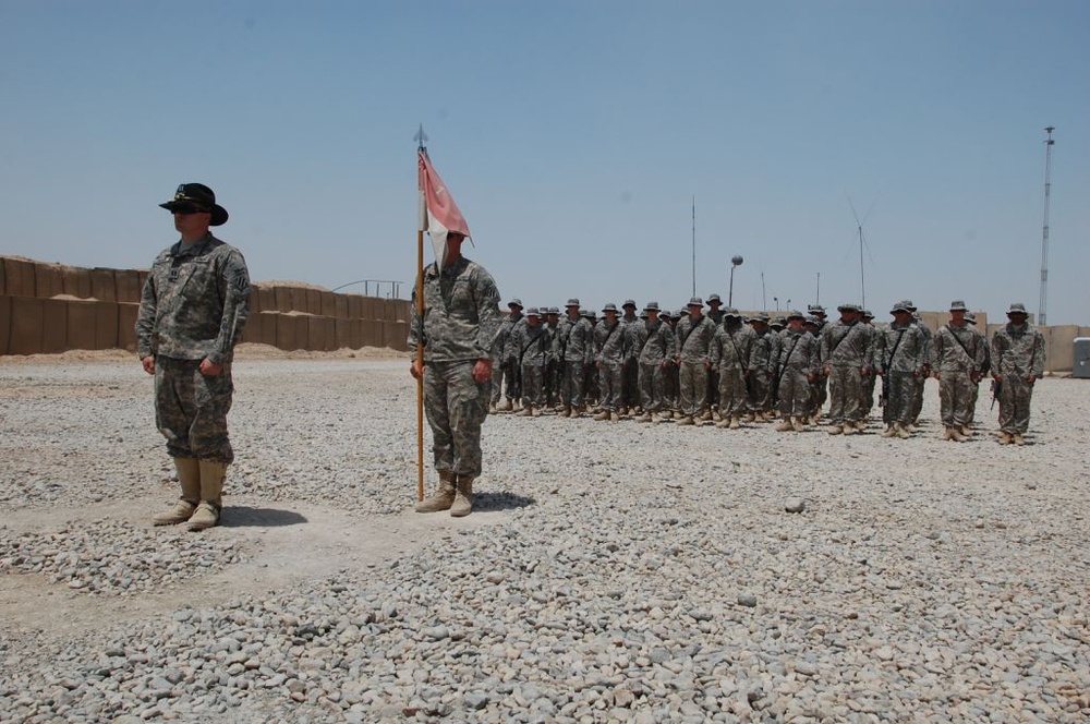 Cav unit changes commanders in Iraq