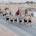 Support battalion marks anniversary, achievement with run downrange