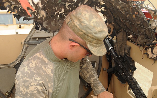 New military police platoon stands up, tackles security missions