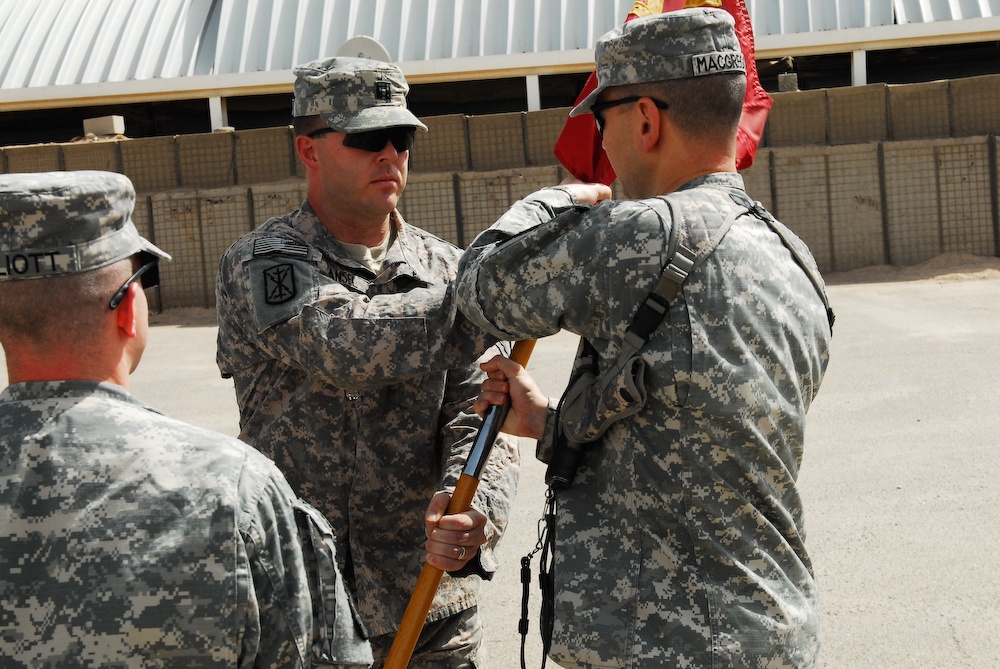 1-377th brings new commander to Alpha Battery