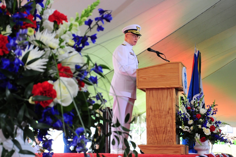 US Coast Guard Chnage of Command Ceremony for Admiral Papp