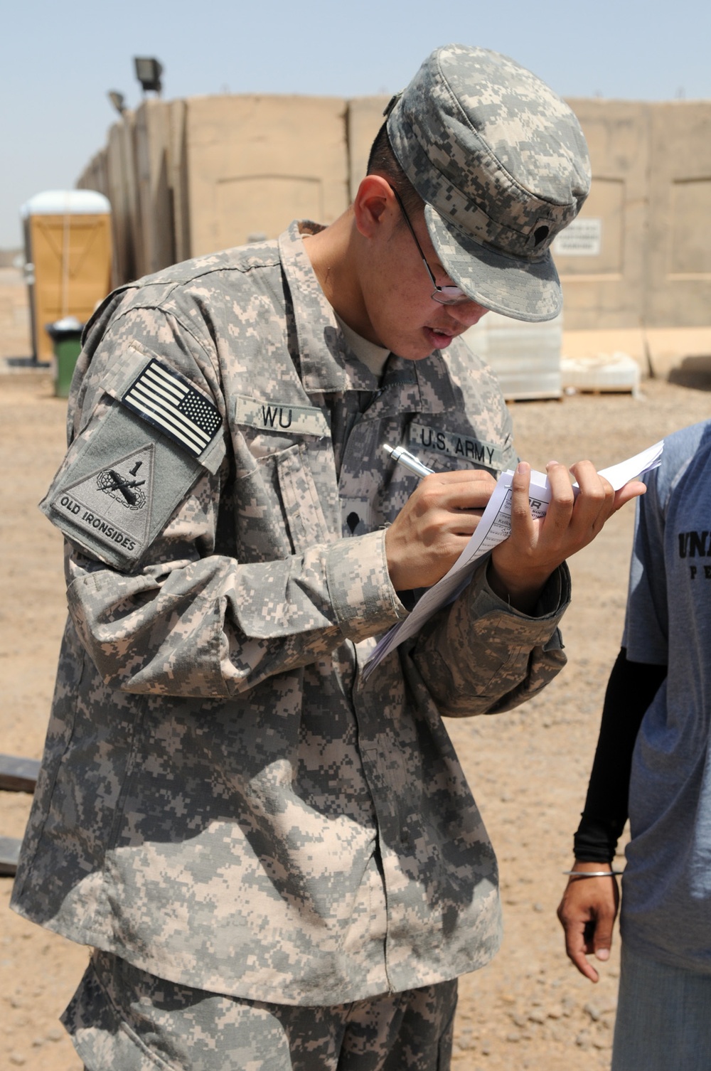 1st Armored Division Soldiers provide oasis from work