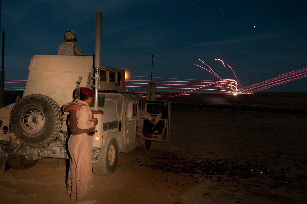 Paratroopers teach Iraqis to call fire from the sky