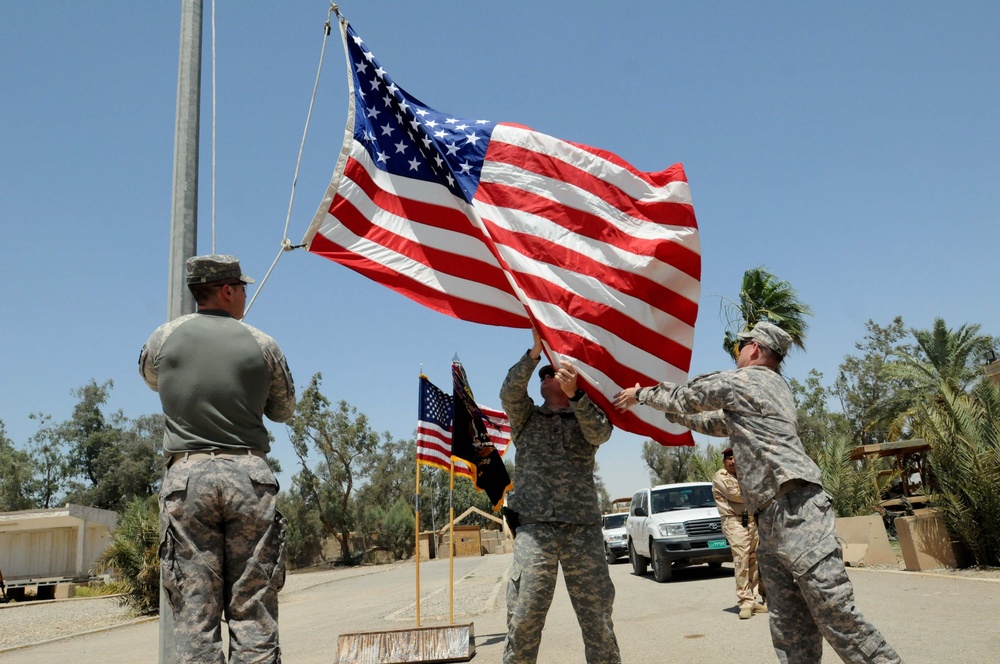 US Forces end occupancy of Forward Operating Base Normandy