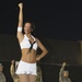 Minnesota Vikings performa at Camp Victory