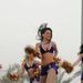 Minnesota Vikings performa at Camp Victory