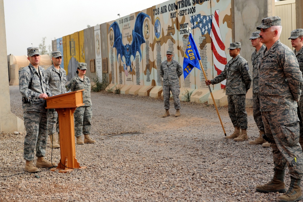 Expeditionary Air Control Squadron Honor Their Fallen