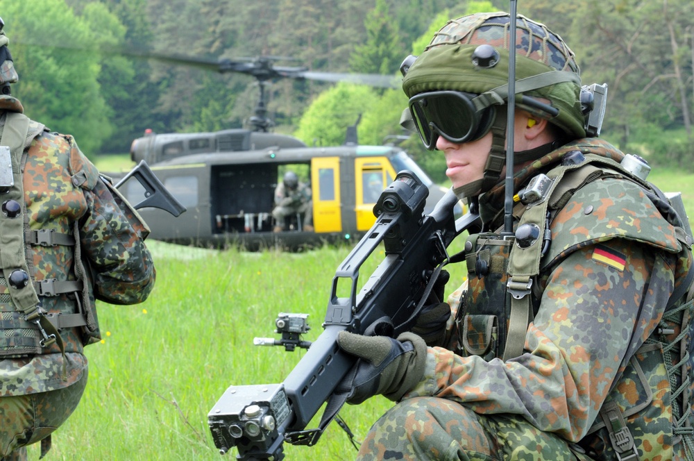 U.S., German Soldiers Pair Up for Annual Exercise at JMRC