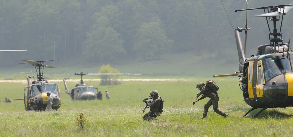 U.S., German Soldiers Pair Up for Annual Exercise at JMRC