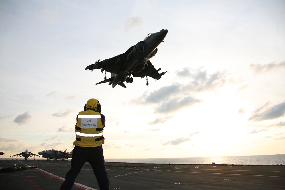 MAG-14 Marines Prep Harrier to Train Aboard Ship