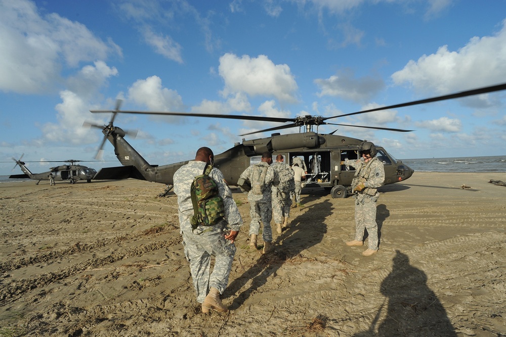 Louisiana Aviators Battle Oil Spill