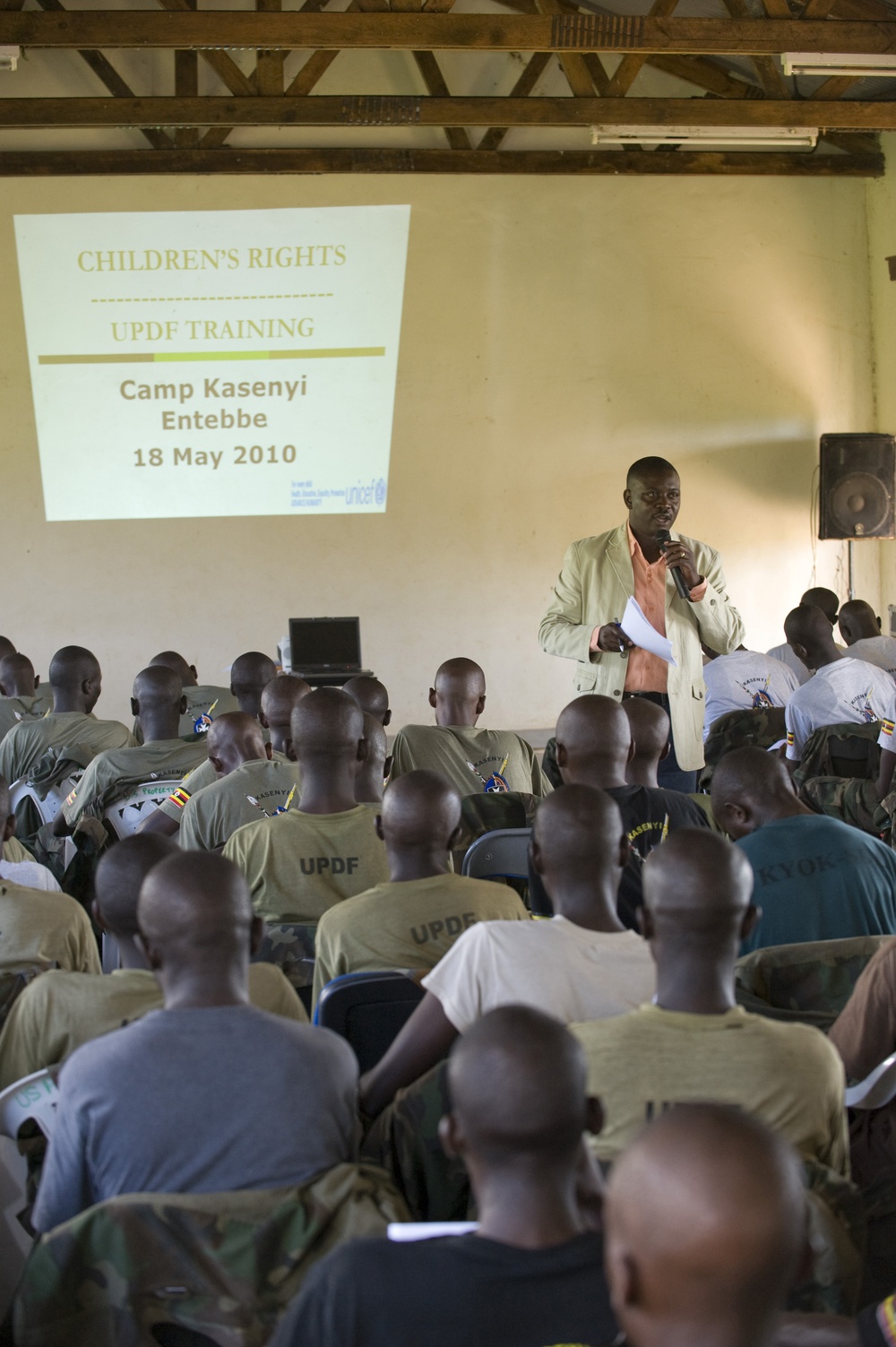 civil affairs training at the Kasenyi Training Facility