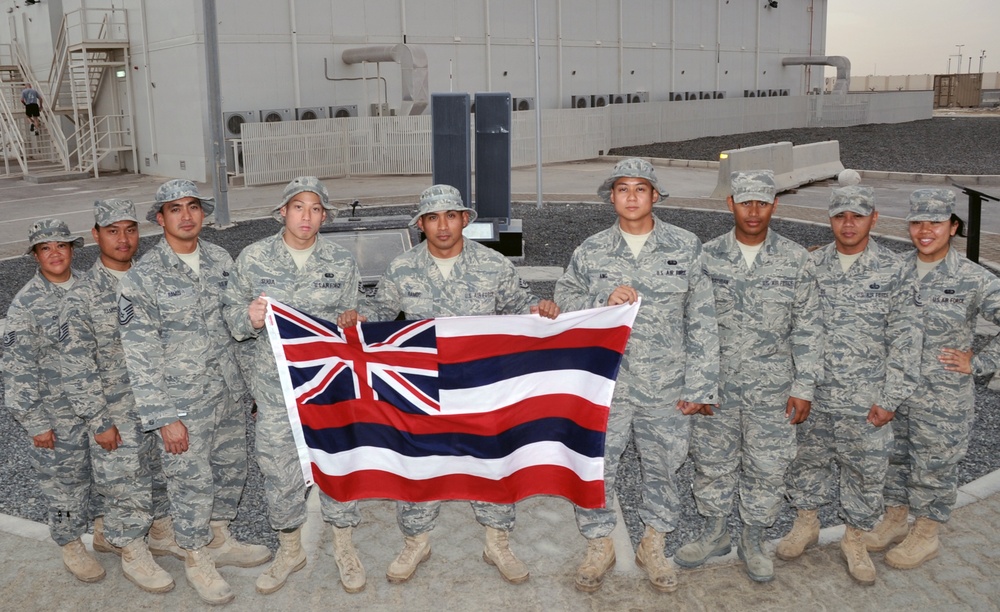 Hawaii Air National Guard Services Airmen Serve in Southwest Asia