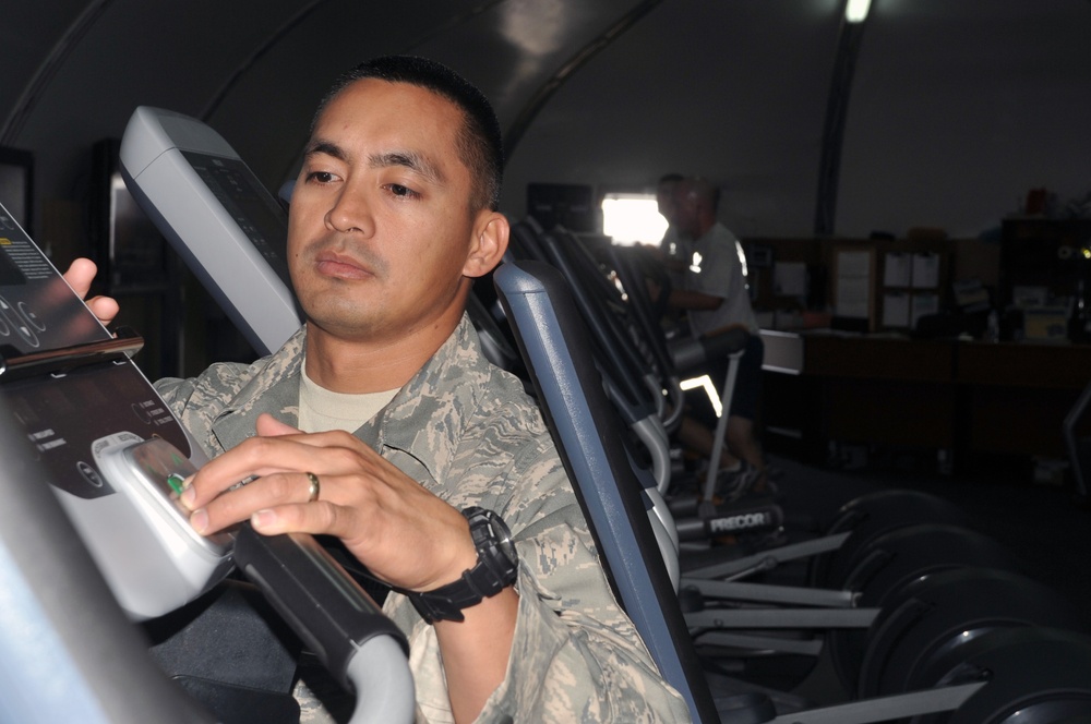 Hickam Master Sergeant, Kapolei Native, Manages Fitness Activities for Southwest Asia Wing