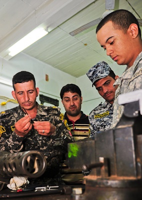 Success through training: Spartan armorers train Iraqi Federal Police