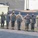 380th Air Expeditionary Wing Staff Airmen Lead Deployed Retreat Ceremony