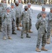 380th Air Expeditionary Wing Staff Airmen Lead Deployed Retreat Ceremony