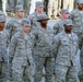 380th Air Expeditionary Wing Staff Airmen Lead Deployed Retreat Ceremony