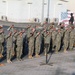 380th Air Expeditionary Wing Staff Airmen Lead Deployed Retreat Ceremony