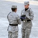 380th Air Expeditionary Wing Staff Airmen Lead Deployed Retreat Ceremony