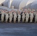 380th Air Expeditionary Wing Staff Airmen Lead Deployed Retreat Ceremony