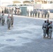 380th Air Expeditionary Wing Staff Airmen Lead Deployed Retreat Ceremony