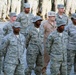 380th Air Expeditionary Wing Staff Airmen Lead Deployed Retreat Ceremony