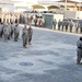 380th Air Expeditionary Wing Staff Airmen Lead Deployed Retreat Ceremony