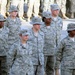 380th Air Expeditionary Wing Staff Airmen Lead Deployed Retreat Ceremony