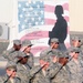 380th Air Expeditionary Wing Staff Airmen Lead Deployed Retreat Ceremony