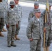 380th Air Expeditionary Wing Staff Airmen Lead Deployed Retreat Ceremony