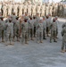 380th Air Expeditionary Wing Staff Airmen Lead Deployed Retreat Ceremony