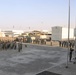 380th Air Expeditionary Wing Staff Airmen Lead Deployed Retreat Ceremony