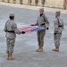 Wing Staff Airmen Lead Deployed Retreat Ceremony