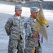 380th Air Expeditionary Wing Staff Airmen Lead Deployed Retreat Ceremony