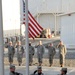 380th Air Expeditionary Wing Staff Airmen Lead Deployed Retreat Ceremony