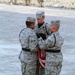 380th Air Expeditionary Wing Staff Airmen Lead Deployed Retreat Ceremony