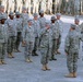 380th Air Expeditionary Wing Staff Airmen Lead Deployed Retreat Ceremony