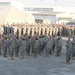 380th Air Expeditionary Wing Staff Airmen Lead Deployed Retreat Ceremony