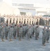 380th Air Expeditionary Wing Staff Airmen Lead Deployed Retreat Ceremony