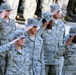 380th Air Expeditionary Wing Staff Airmen Lead Deployed Retreat Ceremony