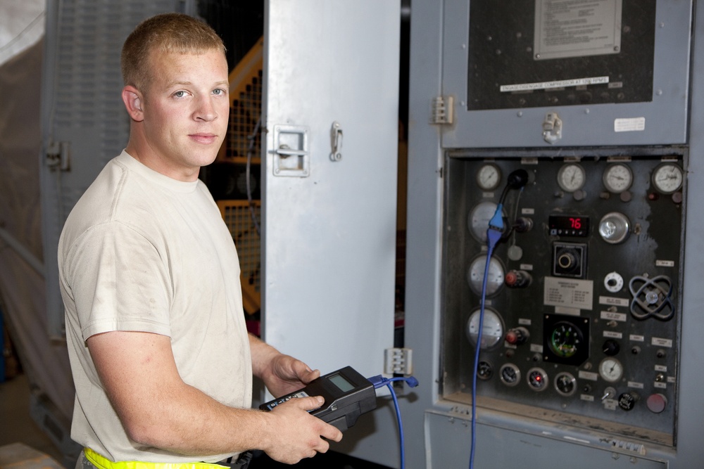 Tinker Senior Airman, Mont Belvieu Native, Manages Aerospace Ground Equipment Ops at Southwest Asia Location