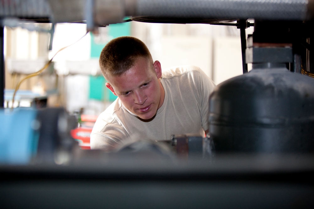 Tinker Senior Airman, Mont Belvieu Native, Manages Aerospace Ground Equipment Ops at Southwest Asia Location