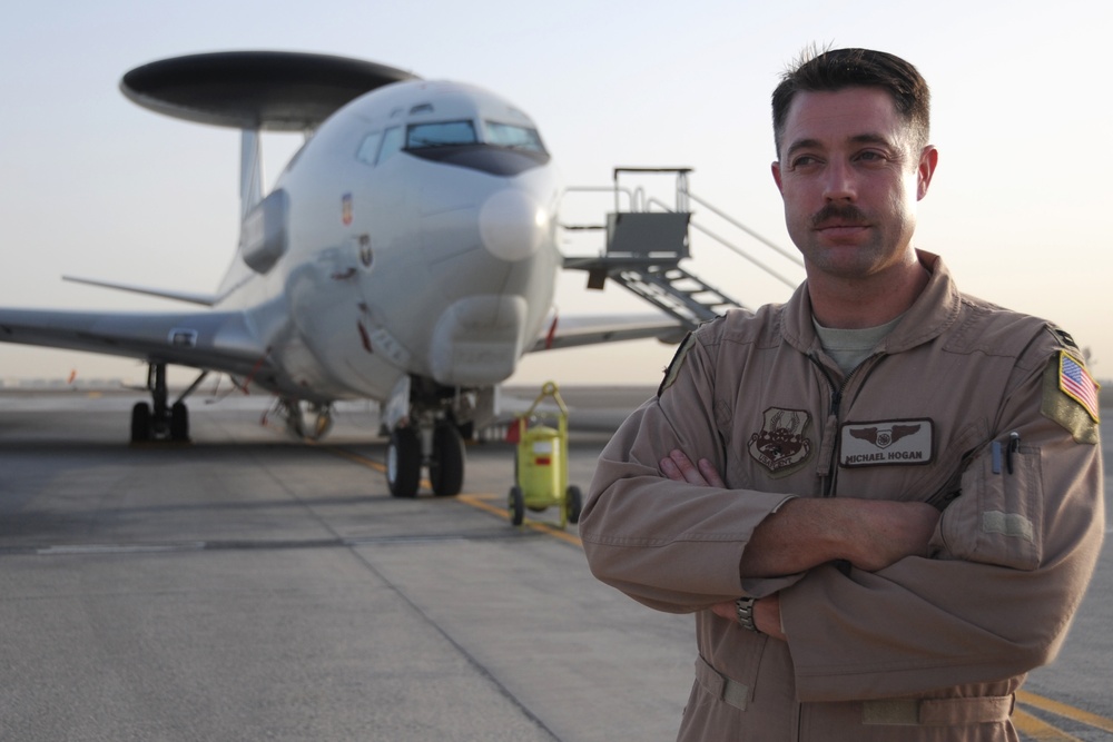 Wyoming Native Finishes Combat Operations Support With Deployed AWACS Unit As Air Surveillance Officer