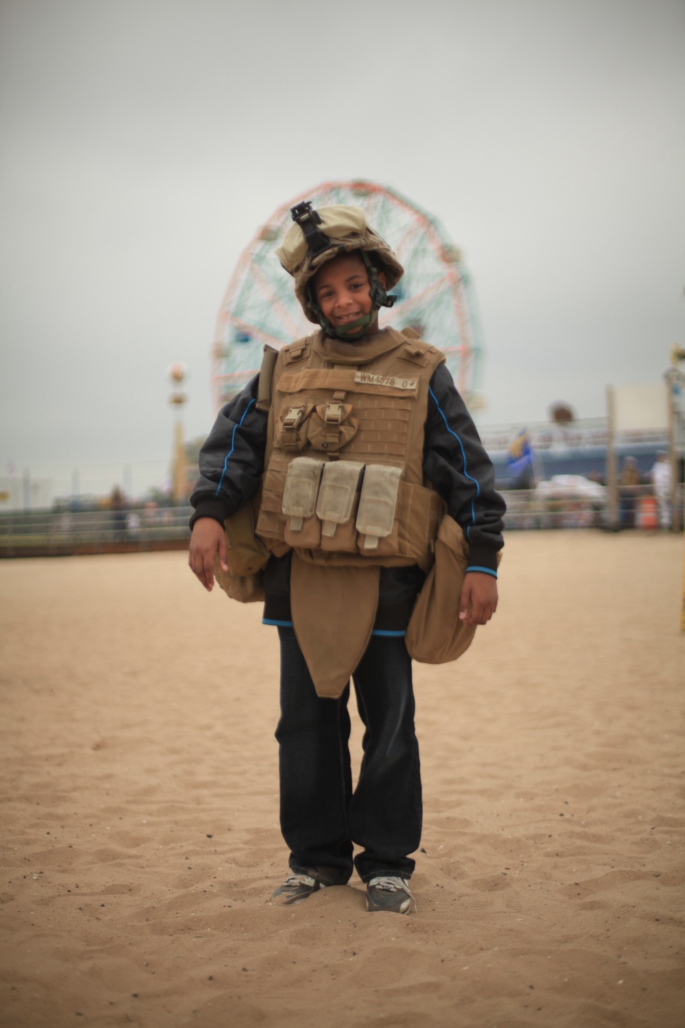 Coney Island Helicopter Raid